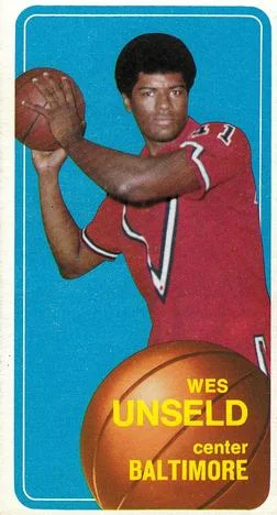 1970-71 Topps Wes Unseld #72 card image