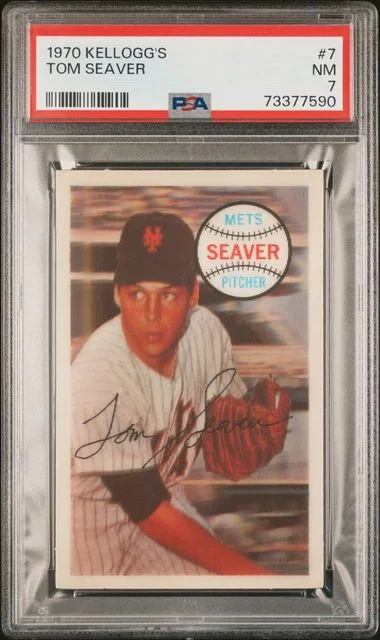 1970 Kellogg's Tom Seaver #7 card image