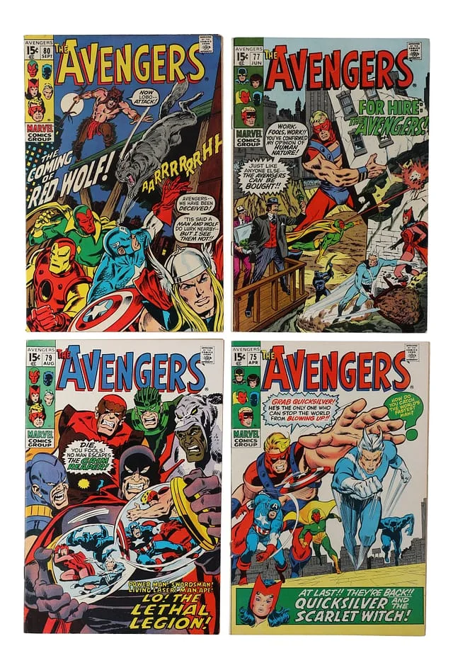 1970 Marvel) Books - Raw #4 card image