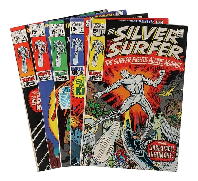 1970 Marvel) Books - Raw - Battle of Silver Surfer, Human Torch #4 card image