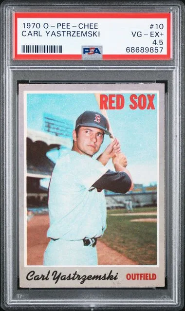 1970 O-Pee-Chee Carl Yastrzemski #10 card image