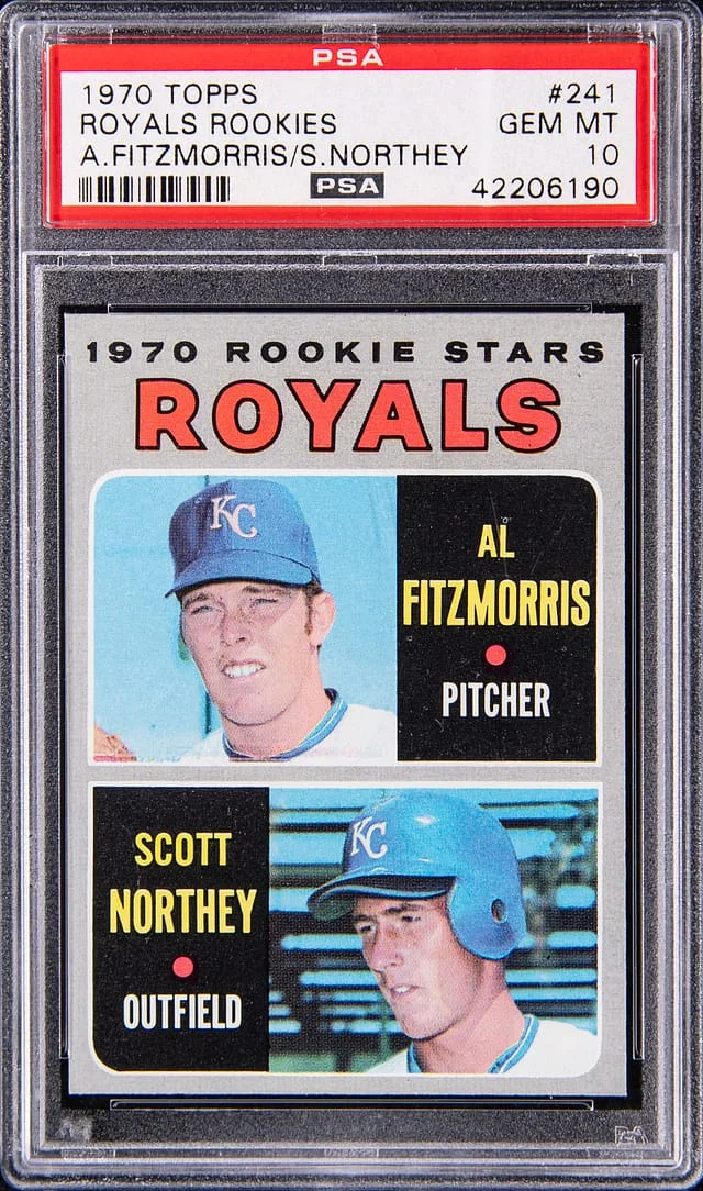 1970 Topps Al Fitzmorris/Scott Northey #241 card image