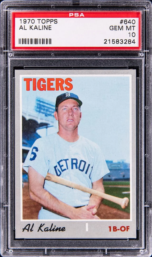 1970 Topps Al Kaline #640 card image