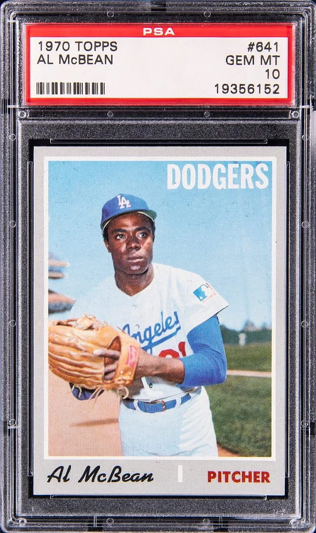 1970 Topps Al McBean #641 card image