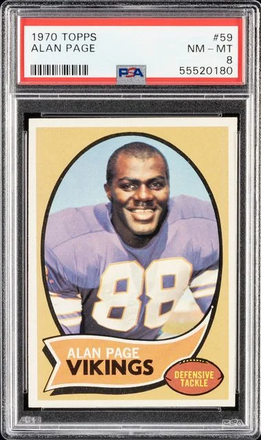 1970 Topps Alan Page #59 card image