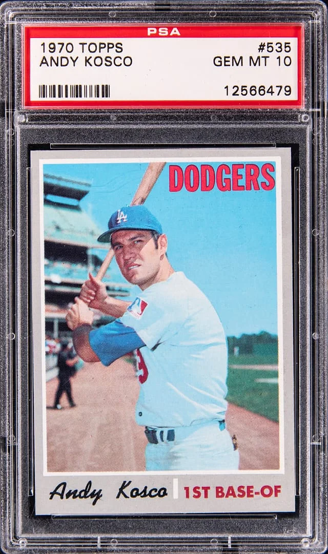 1970 Topps Andy Kosco #535 card image
