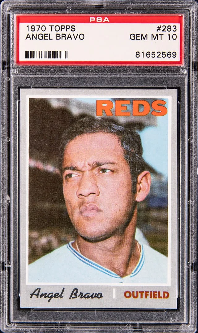 1970 Topps Angel Bravo #283 card image