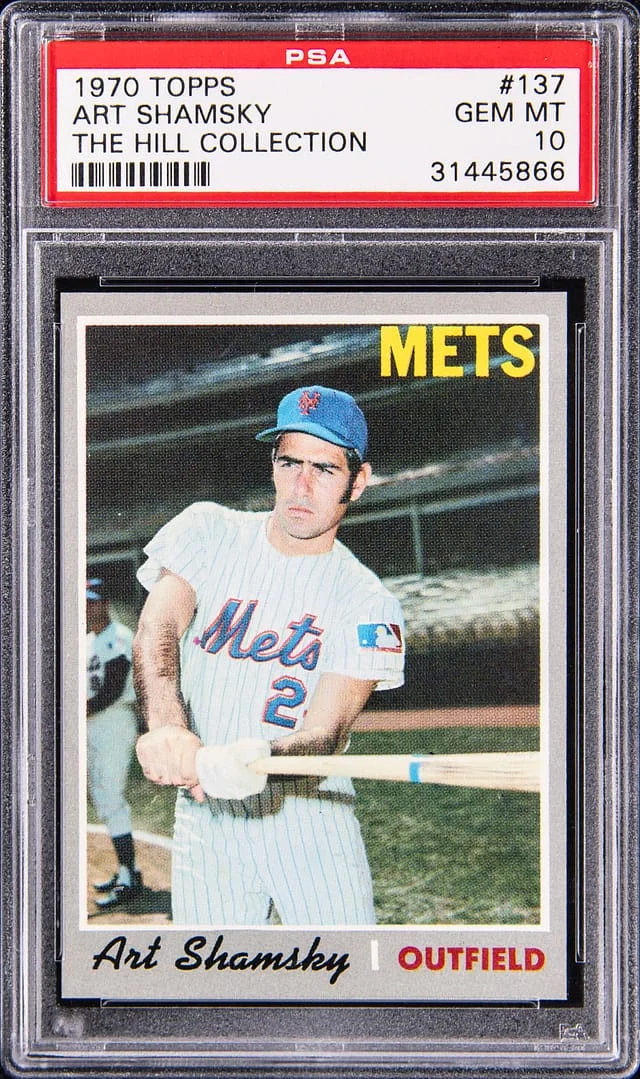 1970 Topps Art Shamsky #137 card image