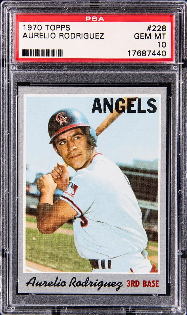 1970 Topps Aurelio Rodriguez #228 card image