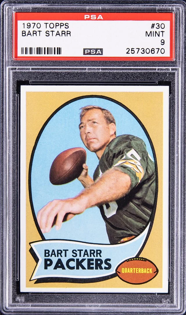 1970 Topps Bart Starr #30 card image