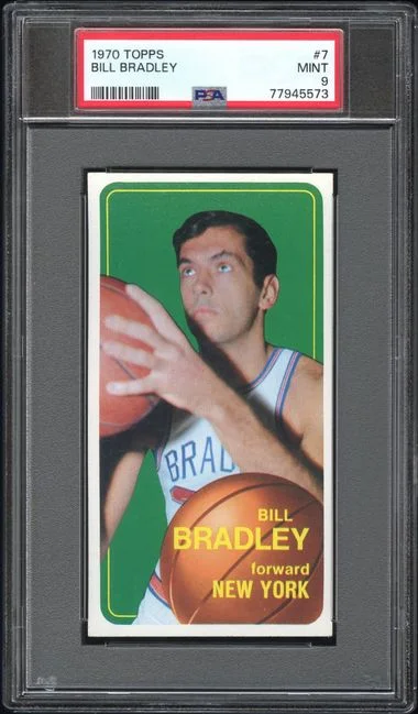 1970 Topps Bill Bradley #7 card image