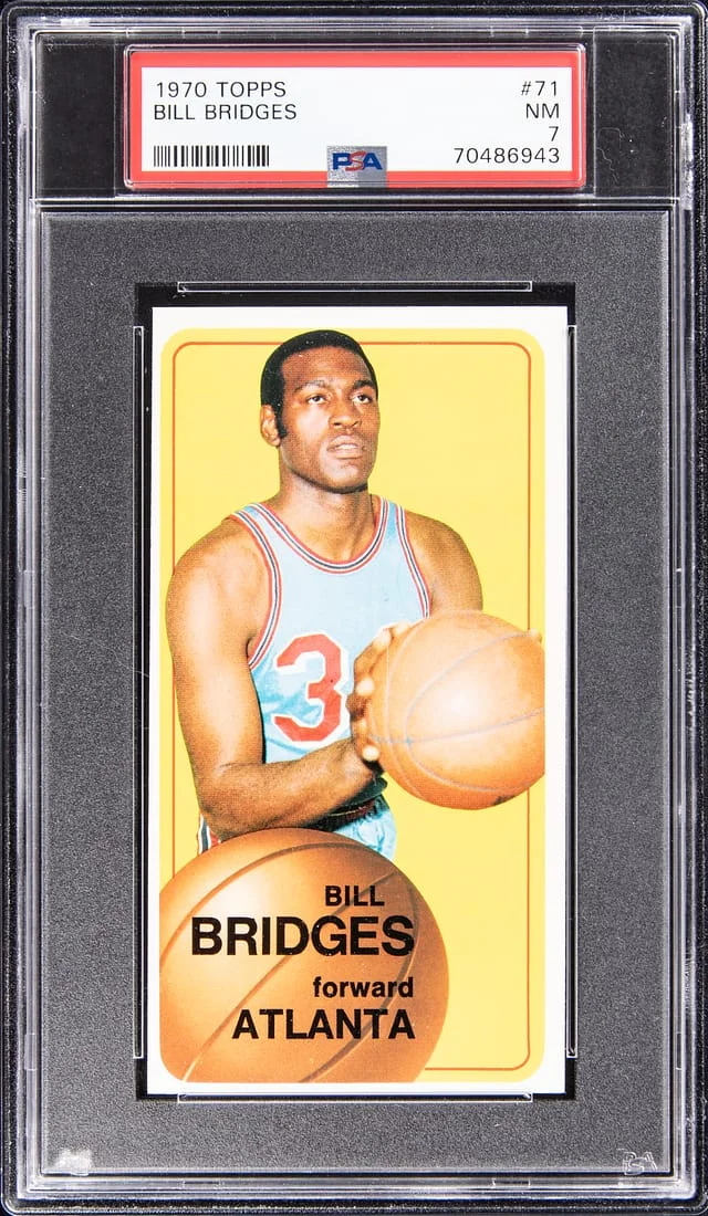 1970 Topps Bill Bridges - NM #71 card image