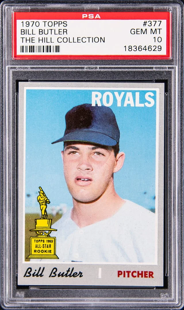 1970 Topps Bill Butler #377 card image
