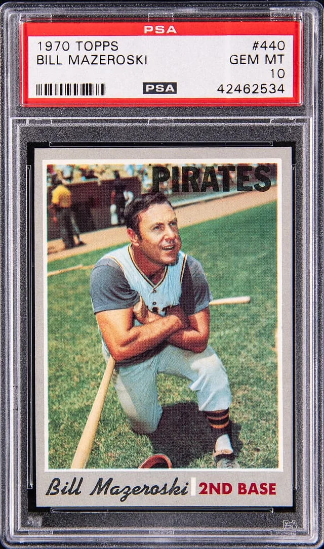 1970 Topps Bill Mazeroski #440 card image