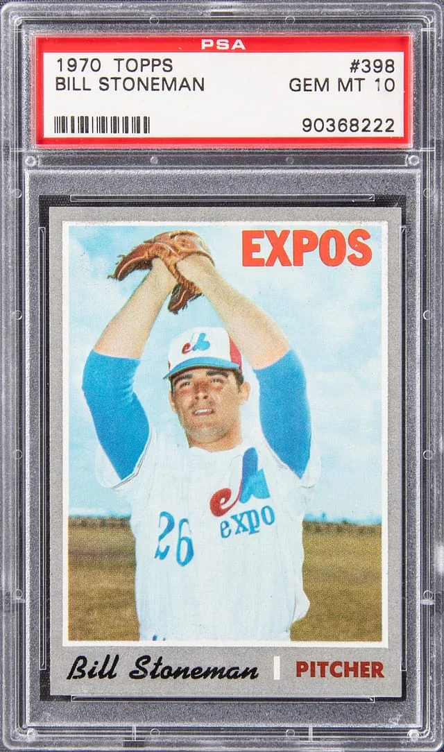 1970 Topps Bill Stoneman #398 card image