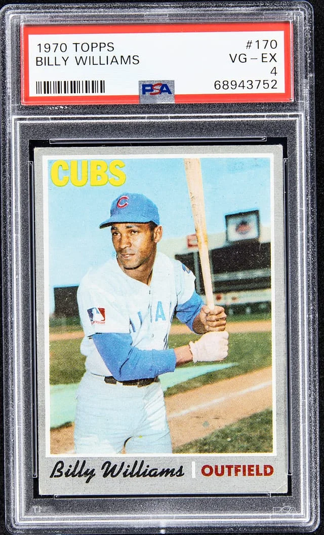 1970 Topps Billy Williams #170 card image