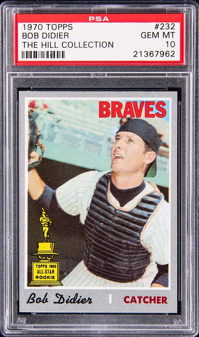1970 Topps Bob Didier - Ex-The Hill Collection #232 card image