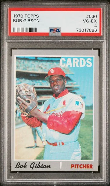 1970 Topps Bob Gibson #530 card image