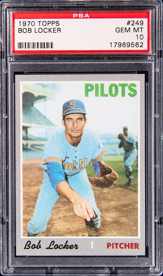 1970 Topps Bob Locker #249 card image