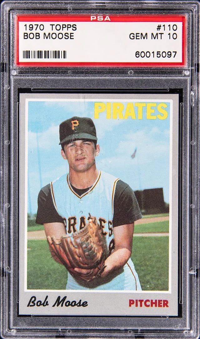 1970 Topps Bob Moose #110 card image