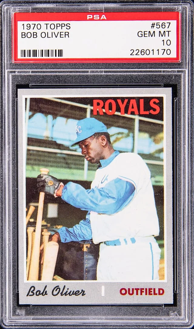 1970 Topps Bob Oliver #567 card image