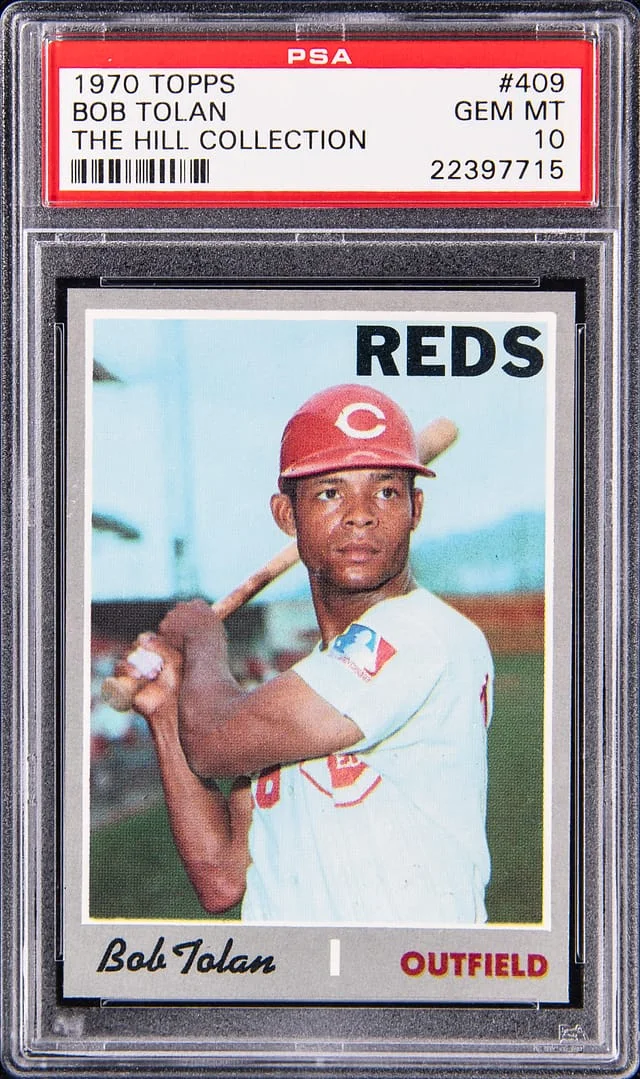 1970 Topps Bob Tolan #409 card image