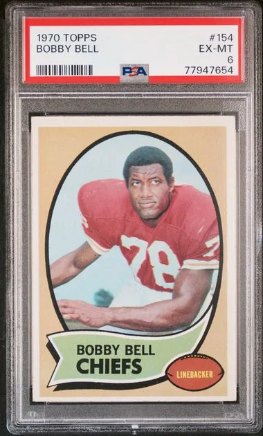 1970 Topps Bobby Bell #154 card image