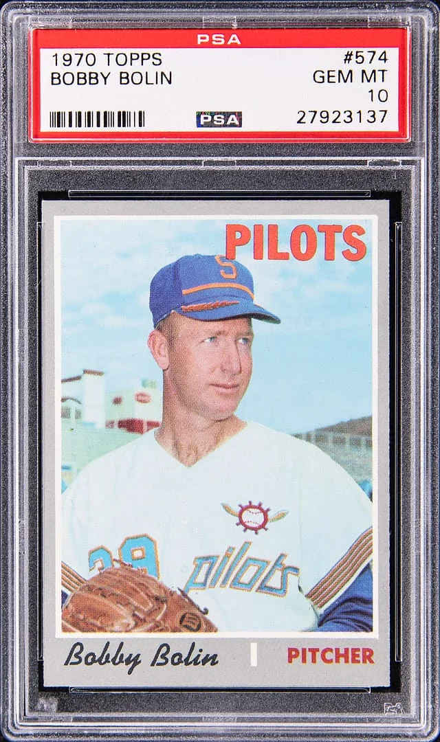 1970 Topps Bobby Bolin #574 card image