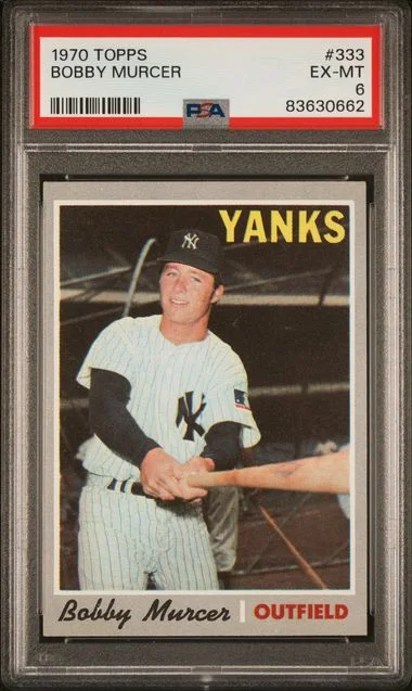 1970 Topps Bobby Murcer #333 card image