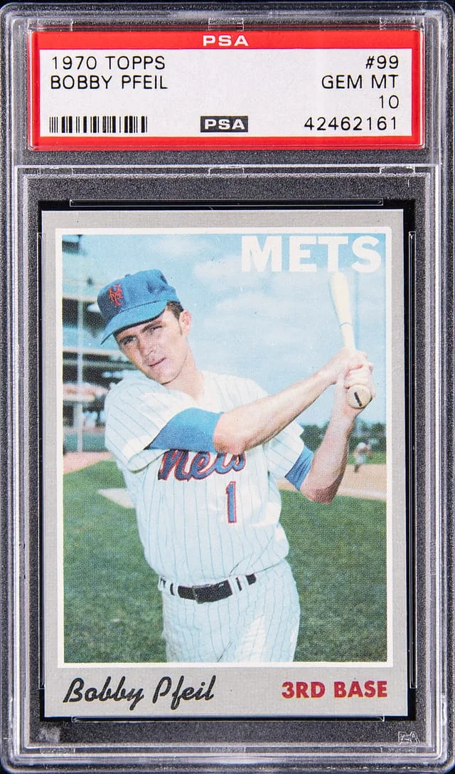 1970 Topps Bobby Pfeil #99 card image