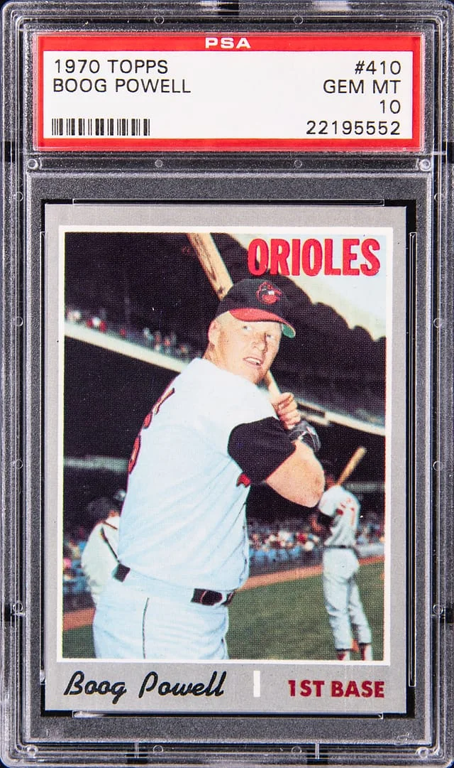 1970 Topps Boog Powell #410 card image