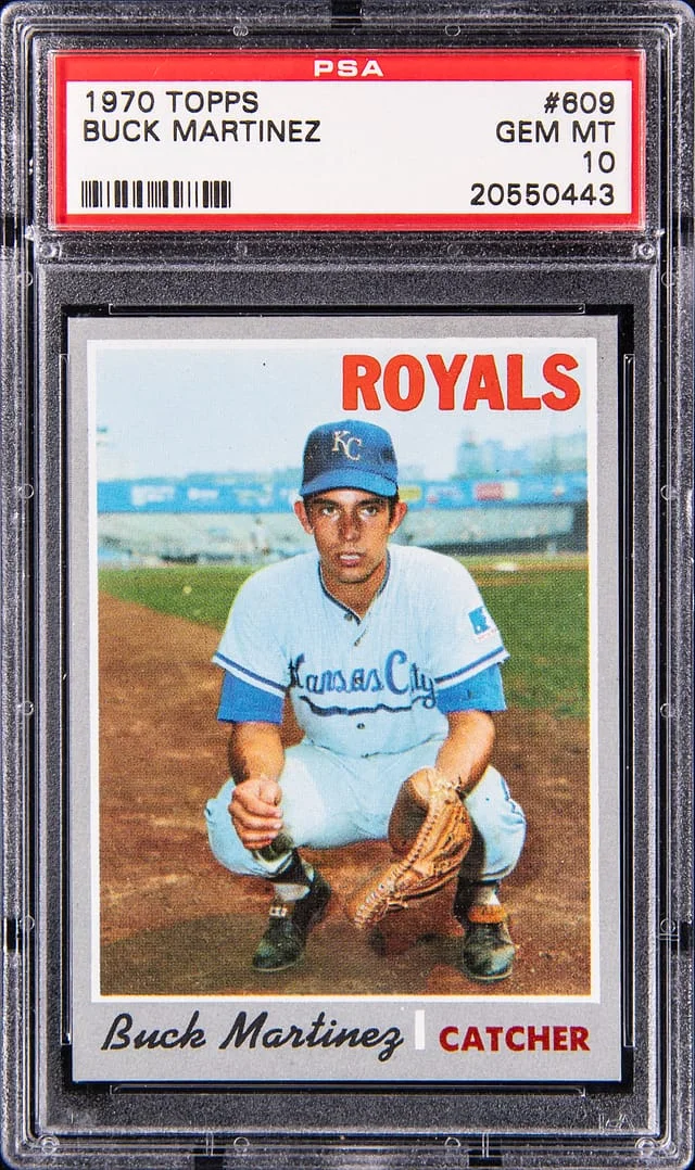 1970 Topps Buck Martinez #609 card image