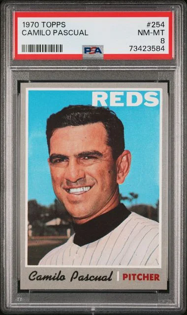 1970 Topps Camilo Pascual #254 card image