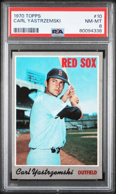 1970 Topps Carl Yastrzemski #10 card image