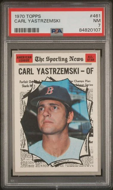 1970 Topps Carl Yastrzemski #461 card image