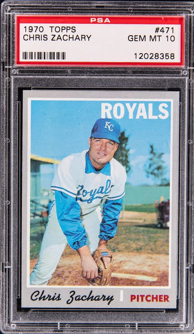 1970 Topps Chris Zachary #471 card image