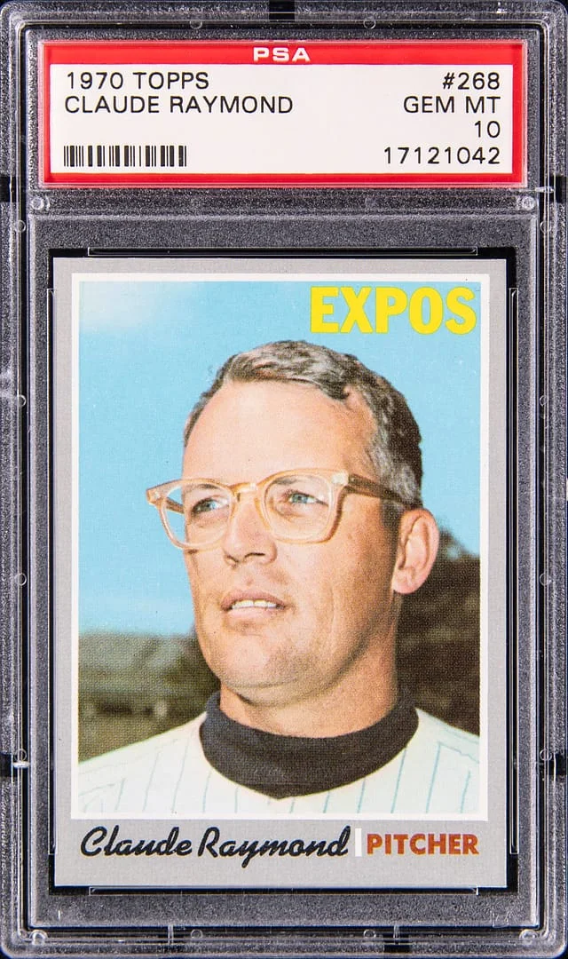 1970 Topps Claude Raymond #268 card image