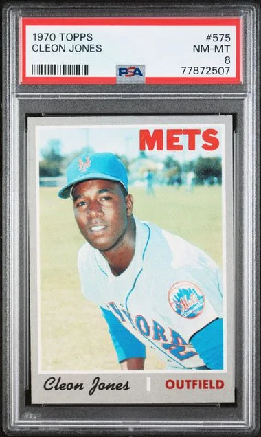 1970 Topps Cleon Jones #575 card image