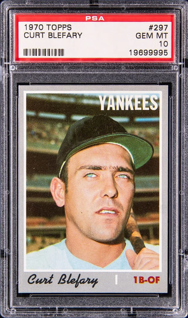 1970 Topps Curt Blefary #297 card image