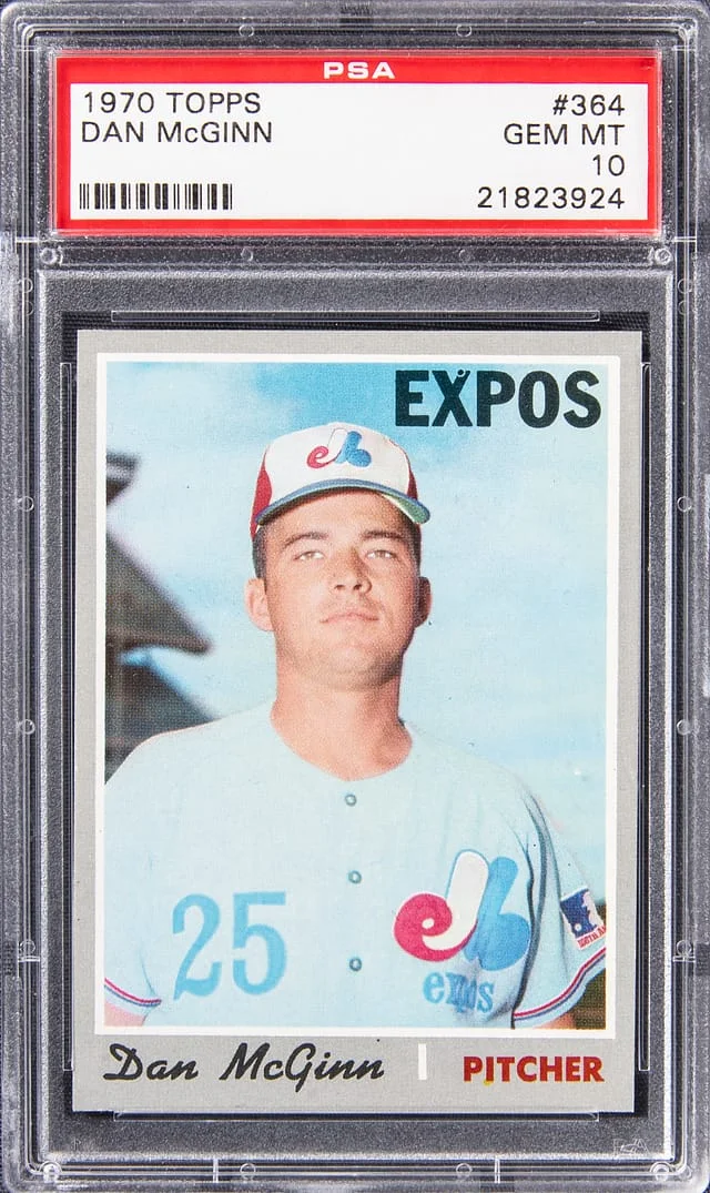 1970 Topps Dan McGinn #364 card image