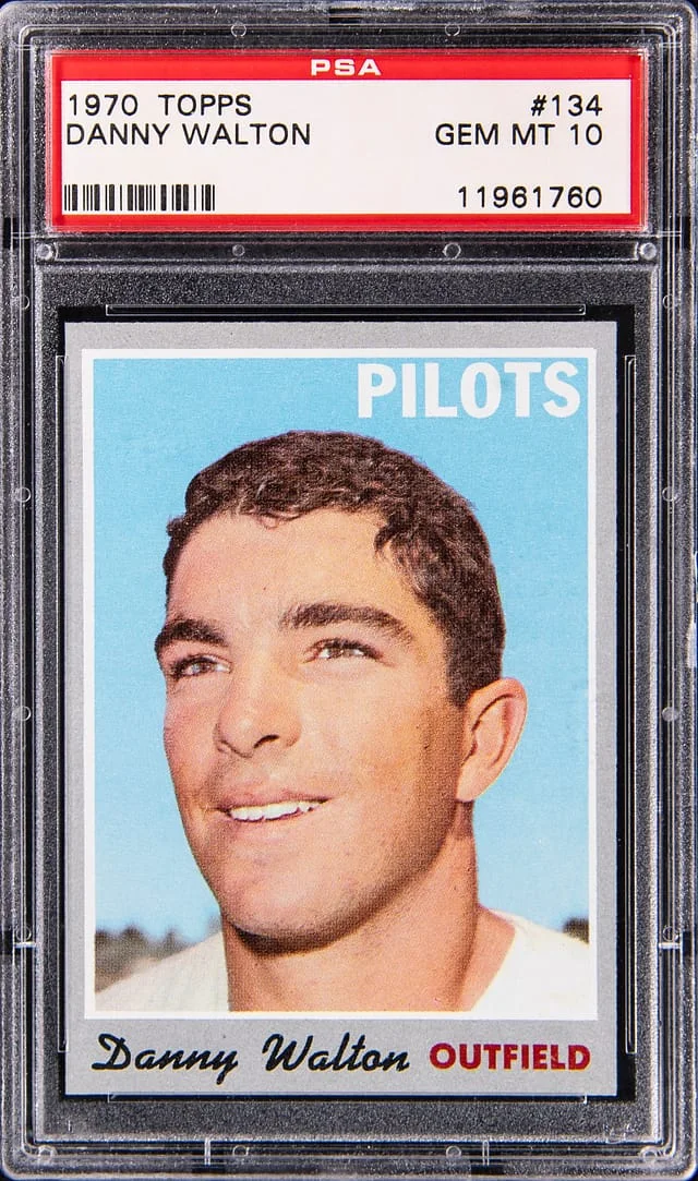 1970 Topps Danny Walton #134 card image