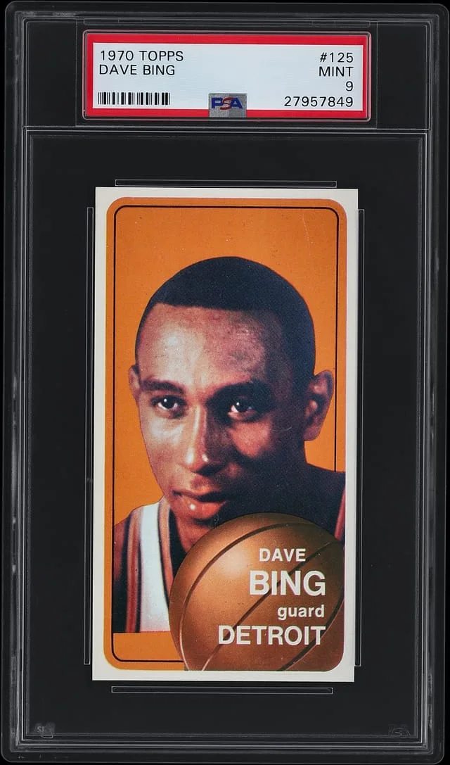 1970 Topps Dave Bing #125 card image