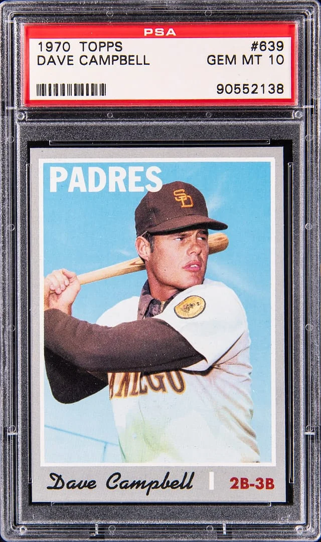 1970 Topps Dave Campbell #639 card image