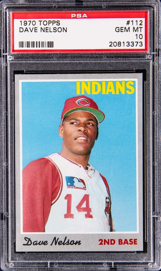 1970 Topps Dave Nelson #112 card image