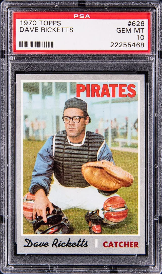 1970 Topps Dave Ricketts #626 card image