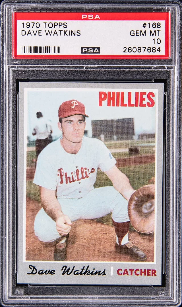 1970 Topps Dave Watkins #168 card image