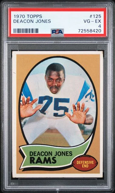 1970 Topps Deacon Jones #125 card image