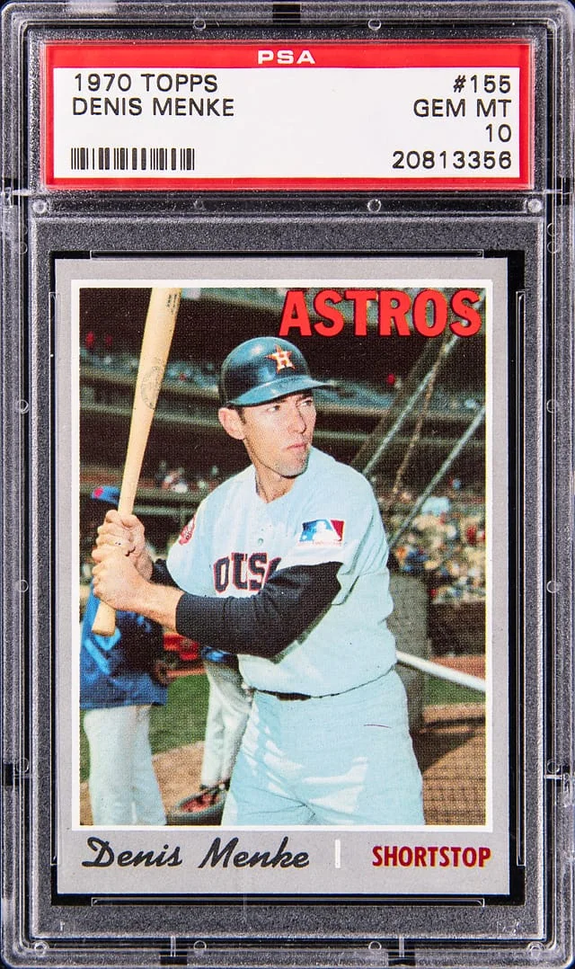 1970 Topps Dennis Menke #155 card image