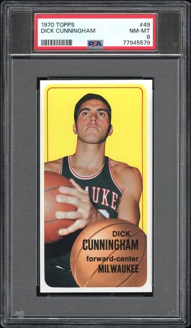 1970 Topps Dick Cunningham #49 card image