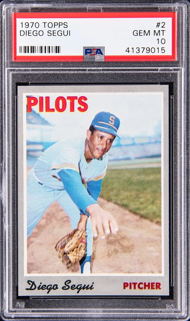 1970 Topps Diego Segui #2 card image